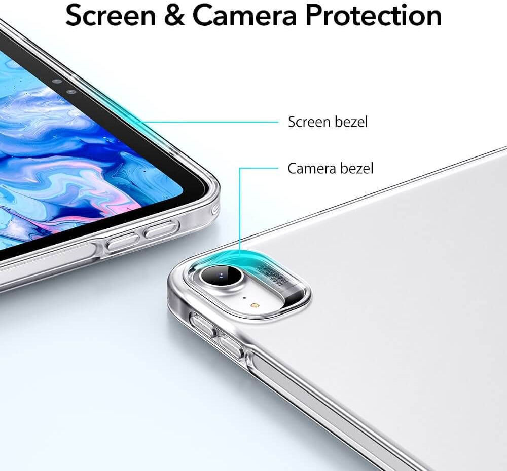ESR Project Zero iPad Pro 11 2018 / Air 2020 / 2022 Hoes Dun Clear afbeelding 2