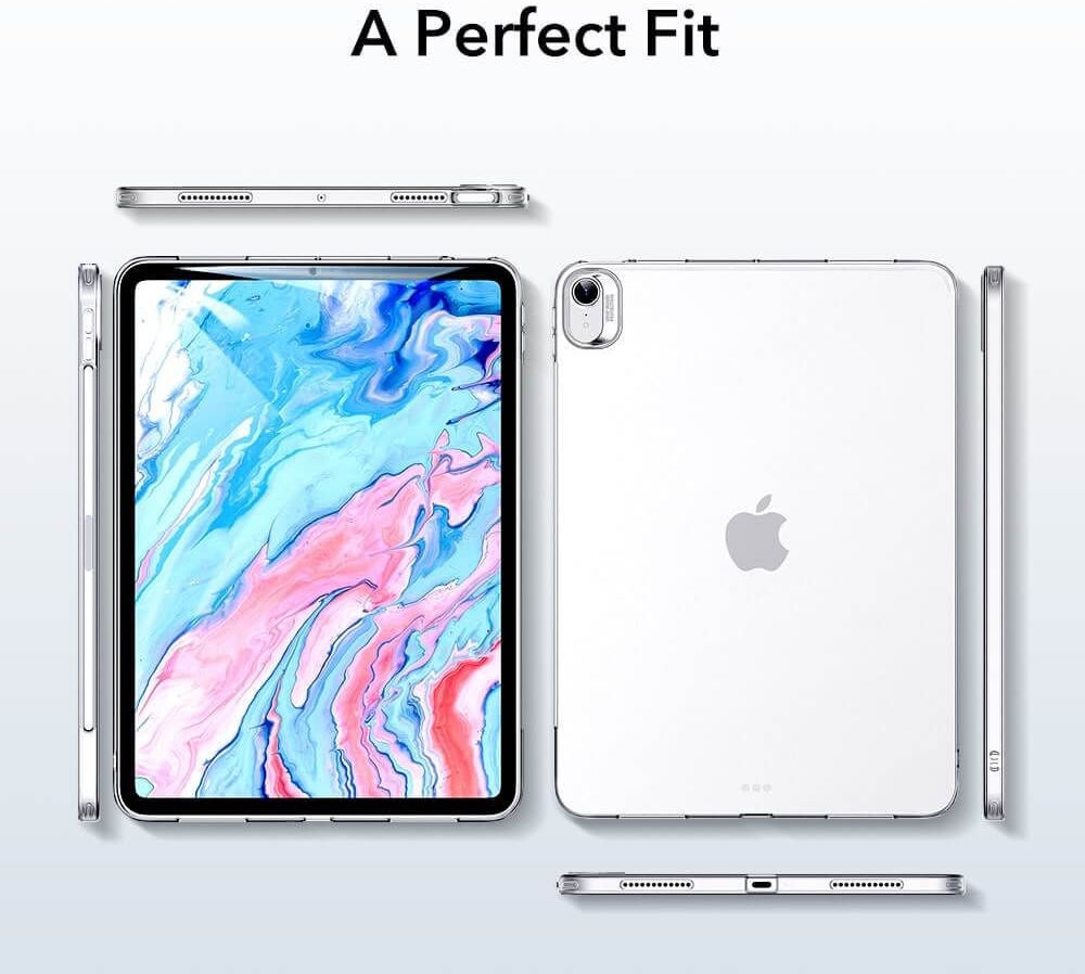 ESR Project Zero iPad Pro 11 2018 / Air 2020 / 2022 Hoes Dun Clear afbeelding 5