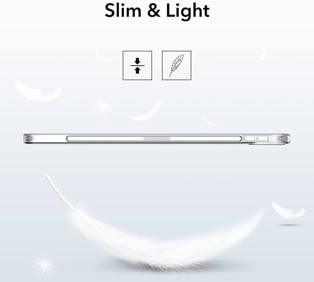 ESR Project Zero iPad Pro 11 2018 / Air 2020 / 2022 Hoes Dun Clear afbeelding 7