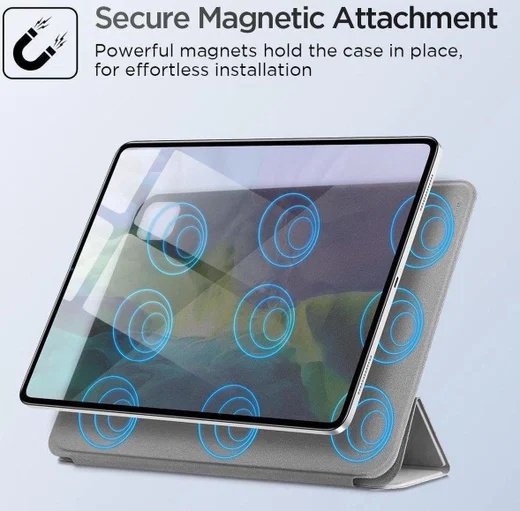 ESR Rebound Magnetic Apple iPad Air 2020 / 2022 Hoes Tri-Fold Grijs afbeelding 6