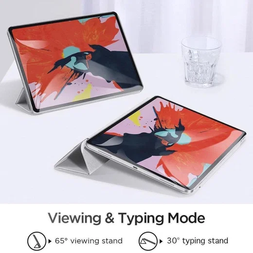 ESR Rebound Magnetic Apple iPad Air 2020 / 2022 Hoes Tri-Fold Grijs afbeelding 7