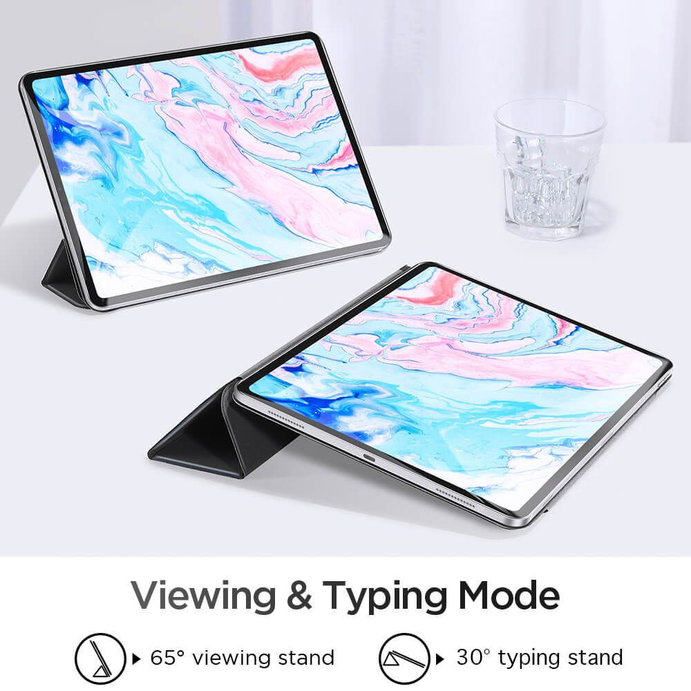 ESR Rebound Magnetic Apple iPad Air 2020 / 2022 Hoes Tri-Fold Grijs afbeelding 9