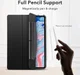 ESR Ascend Apple iPad Air 2020 / 2022 Hoes Tri-Fold Book Case Zwart afbeelding 2