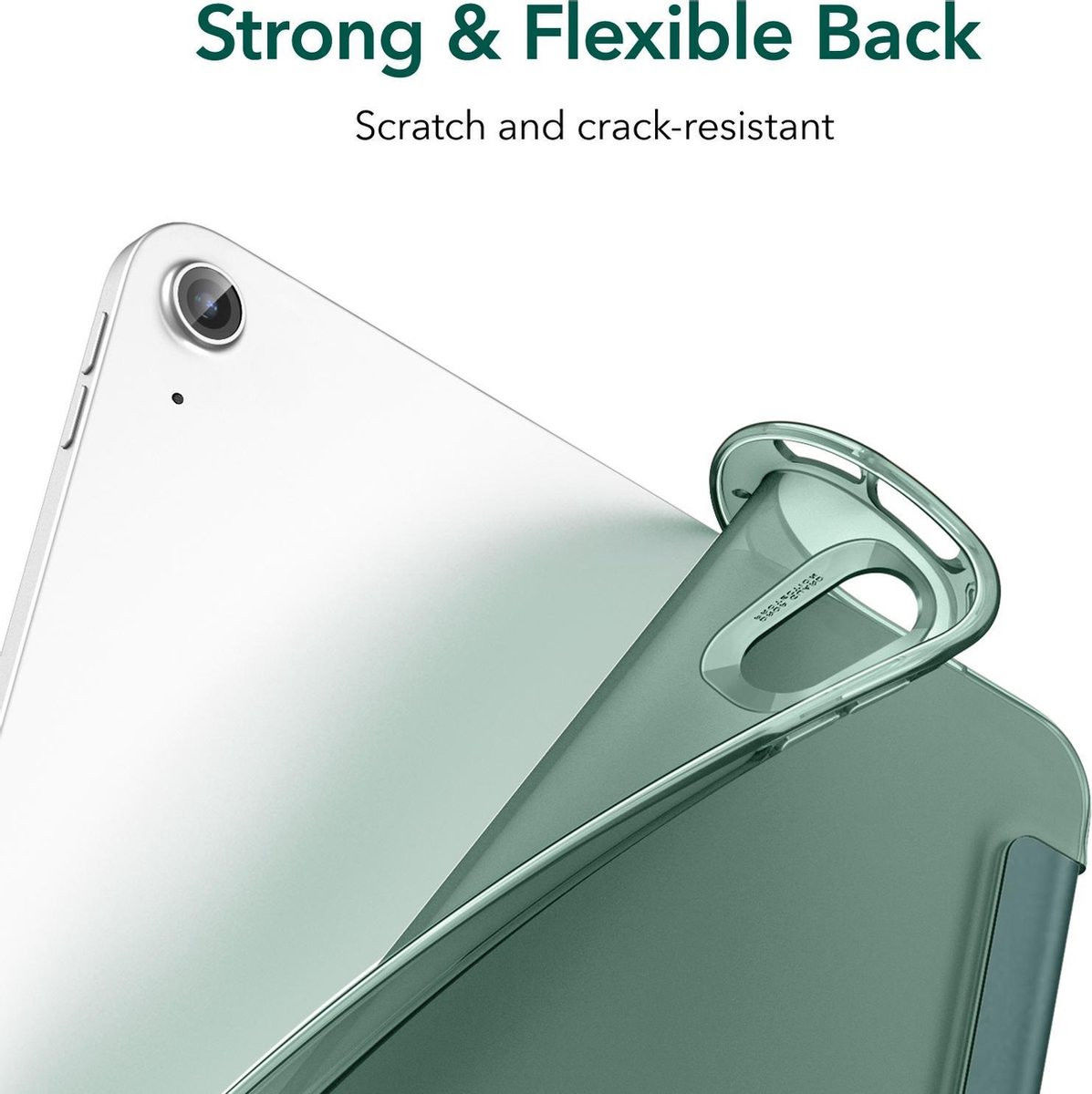 ESR Rebound iPad Air 2020 / 2022 Hoes Tri-Fold Book Case Groen afbeelding 8