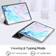 ESR Rebound Magnetic Apple iPad Air 2020 / 2022 Hoes Tri-Fold Zwart afbeelding 11