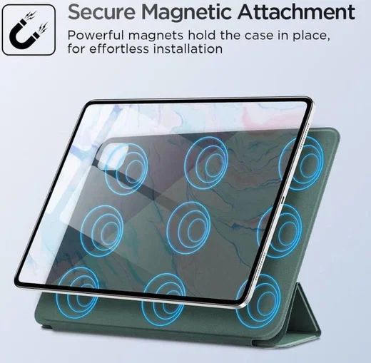 ESR Rebound Magnetic Apple iPad Air 2020 / 2022 Hoes Tri-Fold Zwart afbeelding 7