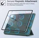 ESR Rebound Magnetic Apple iPad Air 2020 / 2022 Hoes Tri-Fold Zwart afbeelding 7