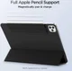 ESR Rebound Magnetic Apple iPad Air 2020 / 2022 Hoes Tri-Fold Zwart afbeelding 8