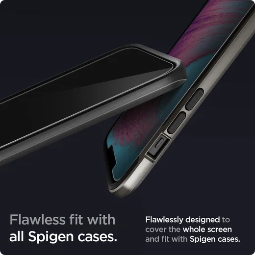 Spigen EZ Fit iPhone 12 Pro Max Privacy Glass Screenprotector (2-Pack) afbeelding 7