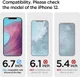 Spigen EZ Fit iPhone 12 Pro Max Privacy Glass Screenprotector (2-Pack) afbeelding 8