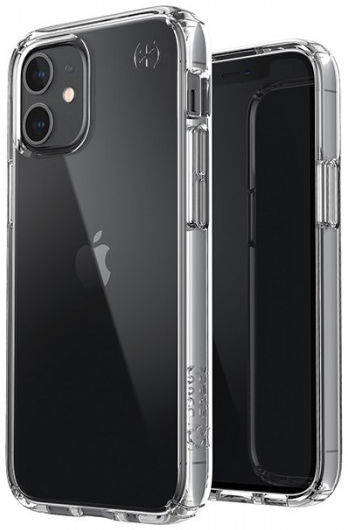 Speck Presidio Perfect Clear iPhone 12 / 12 Pro Hoesje Transparant afbeelding 1