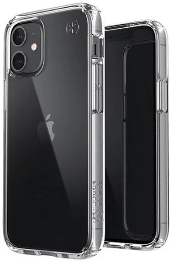 Speck Presidio Perfect Clear iPhone 12 / 12 Pro Hoesje Transparant afbeelding 1