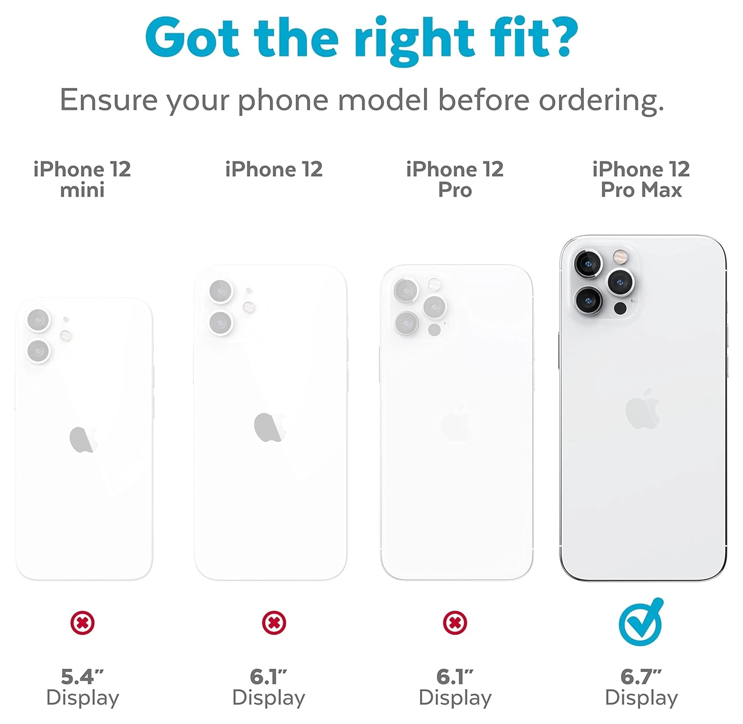 Speck Presidio 2 Armor Cloud Apple iPhone 12 Pro Max Hoesje Wit afbeelding 8