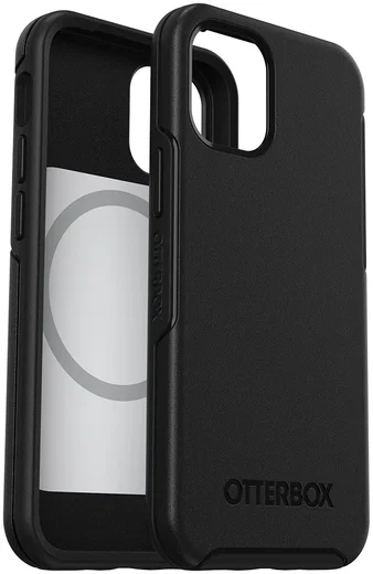 OtterBox Symmetry+ Apple iPhone 12 Mini Hoesje met MagSafe Zwart afbeelding 4