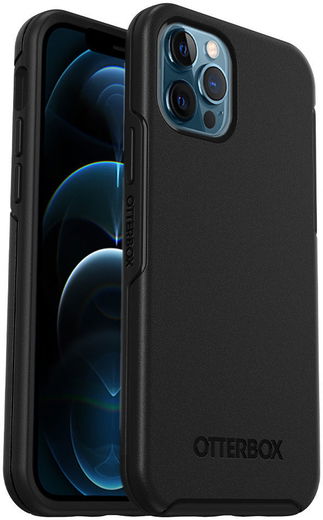 OtterBox Symmetry+ Apple iPhone 12 Pro Max Hoesje met MagSafe Zwart afbeelding 1