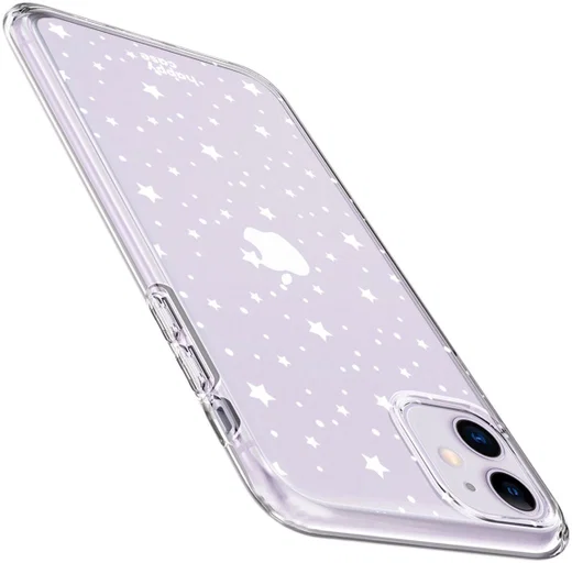 HappyCase Apple iPhone 11 Hoesje Flexibel TPU Sterretjes Print afbeelding 6