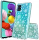 HappyCase Samsung Galaxy A51 Hoesje Flexibel TPU Sneeuwvlokken Print afbeelding 2