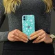 HappyCase Samsung Galaxy A51 Hoesje Flexibel TPU Sneeuwvlokken Print afbeelding 4