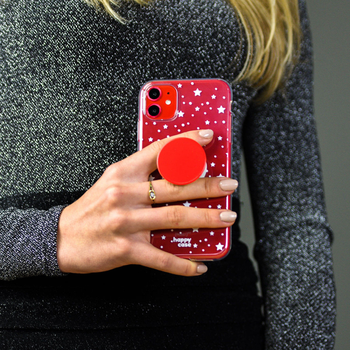 HappyCase iPhone SE 2020/2022 Hoesje Flexibel TPU Sterretjes Print afbeelding 8
