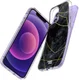 HappyCase Apple iPhone 12 Mini Hoesje Flexibel TPU Zwart Marmer Print afbeelding 6