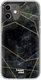 HappyCase iPhone 12 / 12 Pro Hoesje Flexibel TPU Zwart Marmer Print afbeelding 8