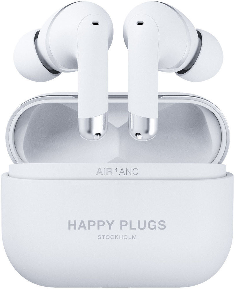 Happy Plugs Air 1 Draadloze In-Ear Oordopjes Noise Cancelling Wit afbeelding 1