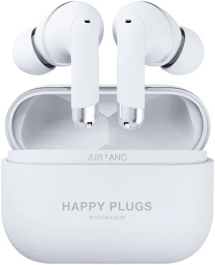 Happy Plugs Air 1 Draadloze In-Ear Oordopjes Noise Cancelling Wit afbeelding 1