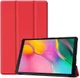 Samsung Galaxy Tab A 10.1 (2019) Tri-Fold Flip Case Rood afbeelding 1
