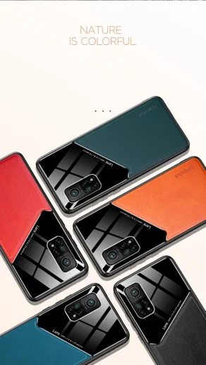 Generous Xiaomi Mi 10T (Pro) Magnetisch Hybride Back Cover Rood afbeelding 3