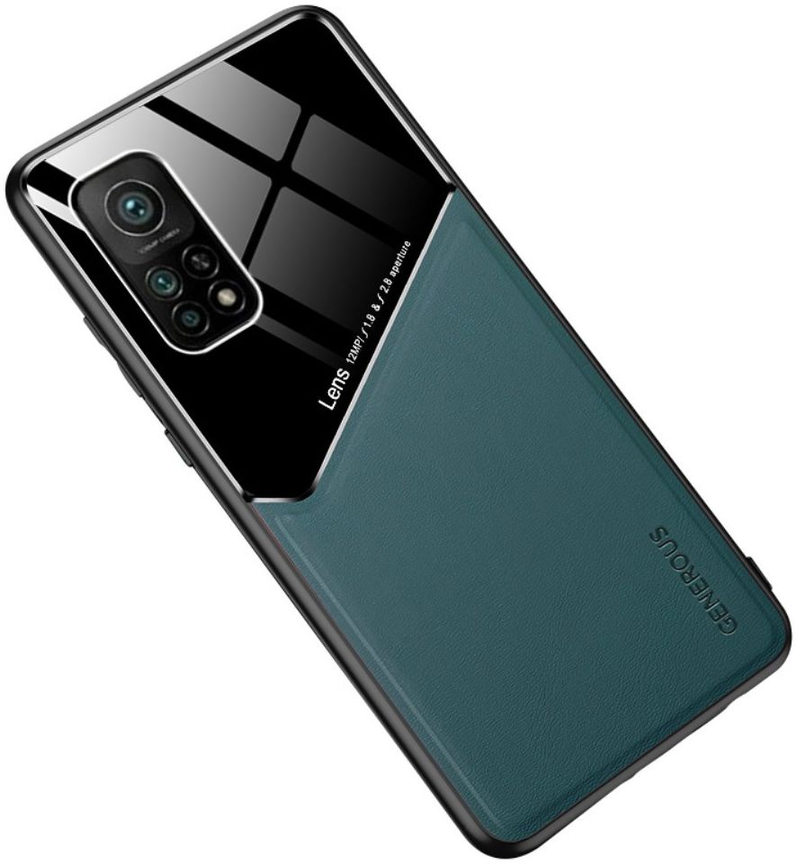 Generous Xiaomi Mi 10T (Pro) Magnetisch Hybride Back Cover Groen afbeelding 1