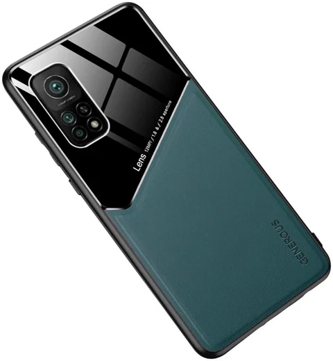 Generous Xiaomi Mi 10T (Pro) Magnetisch Hybride Back Cover Groen afbeelding 1