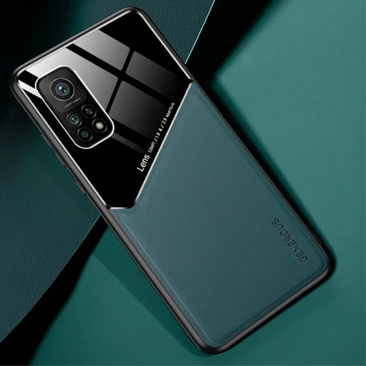 Generous Xiaomi Mi 10T (Pro) Magnetisch Hybride Back Cover Groen afbeelding 2