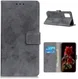Xiaomi Mi 10T (Pro) Hoesje Retro Wallet Stand Kunst Leer Grijs afbeelding 4