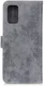 Xiaomi Mi 10T (Pro) Hoesje Retro Wallet Stand Kunst Leer Grijs afbeelding 5