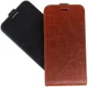 Oppo Reno 4 5G Hoesje Verticale Flip Case Crazy Horse Bruin afbeelding 8