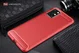 OnePlus 8T Hoesje Geborsteld TPU Flexibele Back Cover Rood afbeelding 5