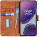 OnePlus 8T Hoesje Retro Wallet Book Case Bruin afbeelding 1