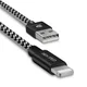 Dux Ducis Fast Charging 2.1A Apple Lightning Oplaad Kabel 3 Meter afbeelding 1