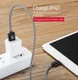 Dux Ducis Fast Charging 2.1A Lightning Oplaad Kabel 2 Meter afbeelding 9