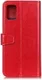 Motorola Moto G9 Plus Crazy Horse Portemonnee Stand Hoesje Rood afbeelding 2