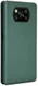 Xiaomi Poco X3 / X3 Pro Hoesje Carbon Fiber Book Case Groen afbeelding 2