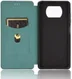 Xiaomi Poco X3 / X3 Pro Hoesje Carbon Fiber Book Case Groen afbeelding 7