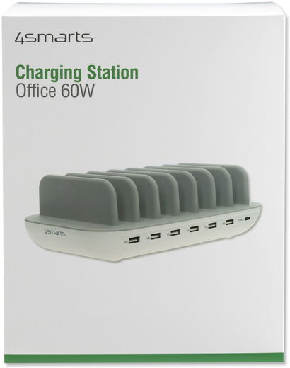 4smarts Universeel 60W Docking Oplaad Station 7 Poorts USB + USB-C Wit afbeelding 5