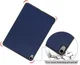 iPad Air 2020 / 2022 Hoesje Tri-Fold Book Case Blauw afbeelding 10