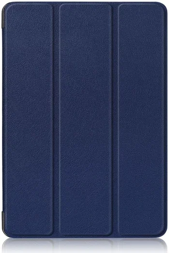 iPad Air 2020 / 2022 Hoesje Tri-Fold Book Case Blauw afbeelding 3