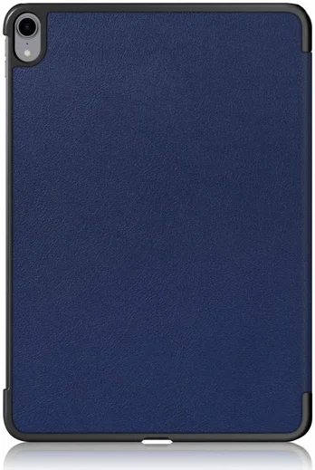 iPad Air 2020 / 2022 Hoesje Tri-Fold Book Case Blauw afbeelding 4