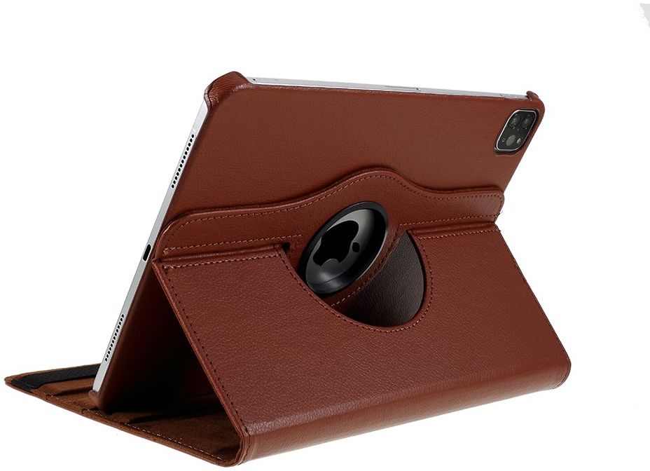 iPad Pro 11 (2018/2020) 360 Graden Case met Stand Bruin afbeelding 4