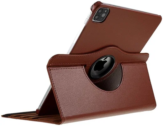 iPad Pro 11 (2018/2020) 360 Graden Case met Stand Bruin afbeelding 5