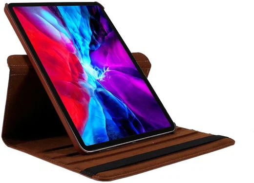 iPad Pro 11 (2018/2020) 360 Graden Case met Stand Bruin afbeelding 2