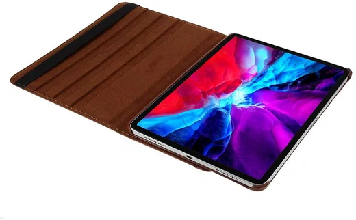 iPad Pro 11 (2018/2020) 360 Graden Case met Stand Bruin afbeelding 7